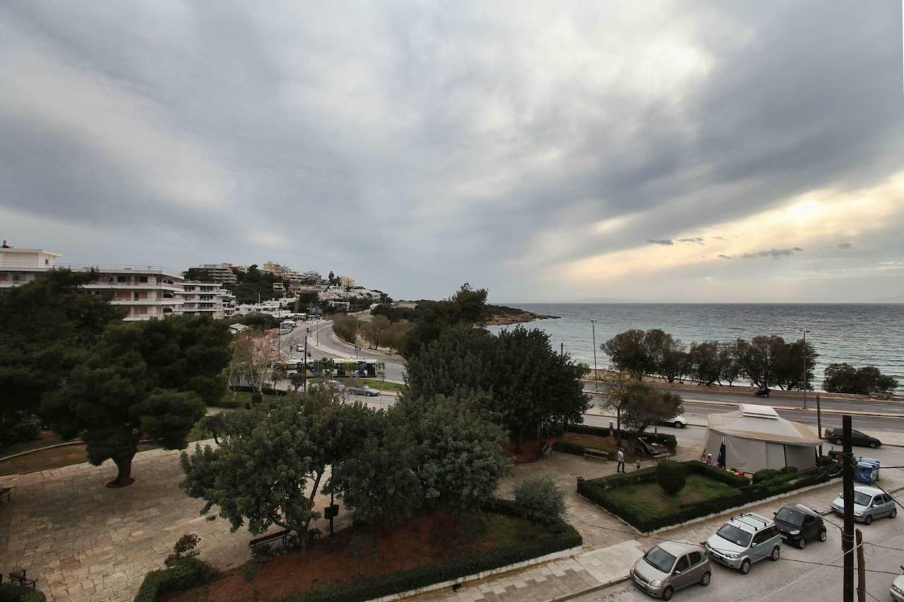 Seaside Renovated Top Floor Apartment Saronida Екстериор снимка